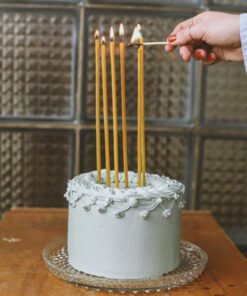 COLOURFUL WICK žvakučių rinkinys (10)