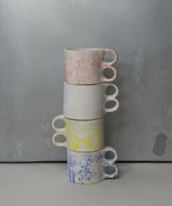 DOUBLE HANDLE kakavos puodelis