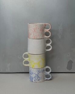 DOUBLE HANDLE kakavos puodelis