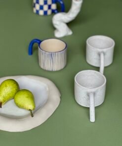 NOODLE HANDLE ceramic mugs