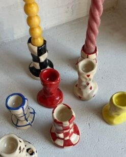 COLOUR & FLAME candlesticks