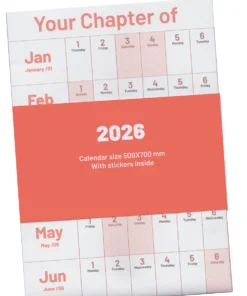 YOUR CHAPTER kalendorius