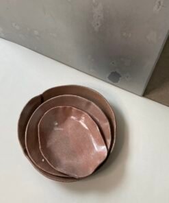 CLAY HEART plates