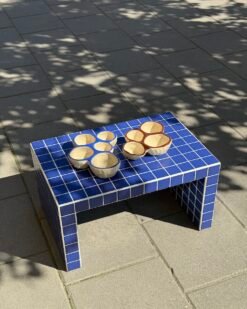 BROWN/BLUE EDGE bowls
