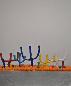 COLORFUL big skulptūrinės žvakidės