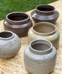 EARTHY GRAINSTONE vazos