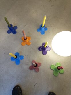 FLOWER PETAL candle holder