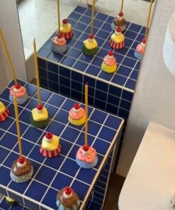 BIRTHDAY CUPCAKE candleholders