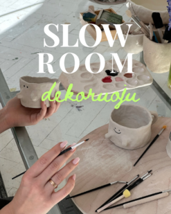 SLOW ROOM | keramikos dekoravimo užsiėmimas 35,00 €